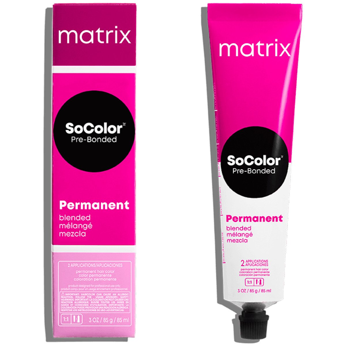 Matrix SoColor Blended Permanent Creme Haircolor 7.45 Copper Medium Blonde