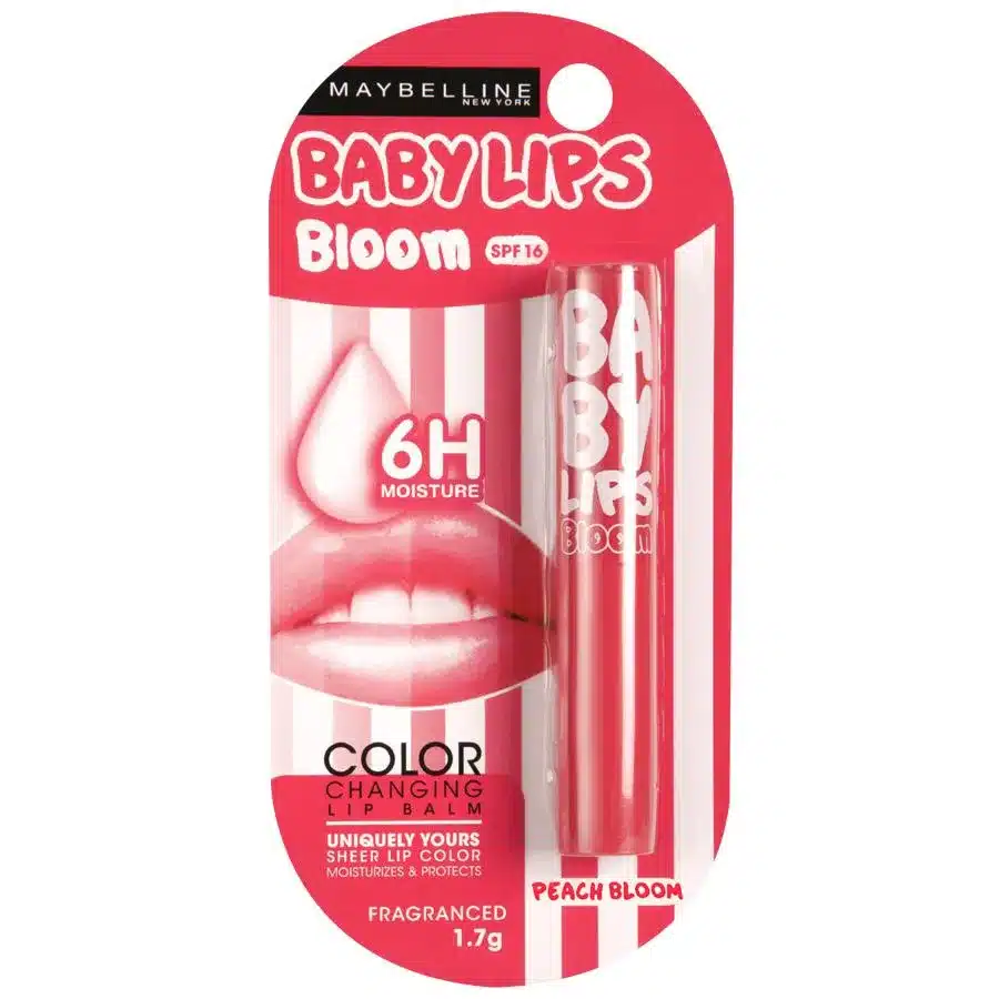 Maybelline Baby Lips Colour Changing Lip Balm Peach Bloom