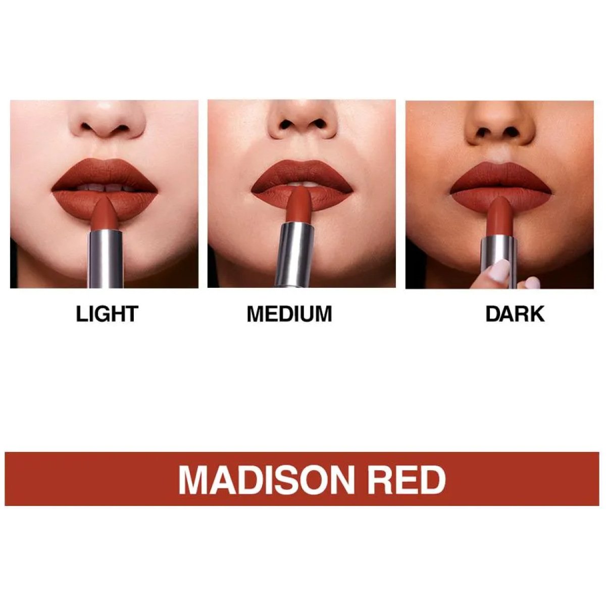 Maybelline New York Color Sensational Creamy Matte Lipstick 674 Madison Red