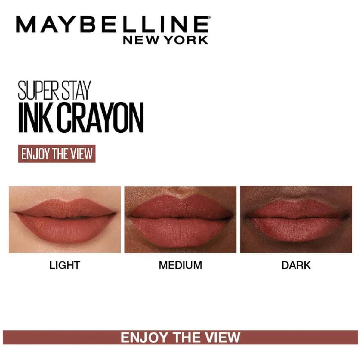 Maybelline New York Super Stay Crayon Lipstick 20 Enjoy The View