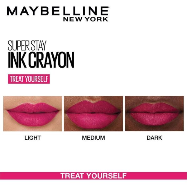 Maybelline New York Super Stay Crayon Lipstick 35 Treat Yourself
