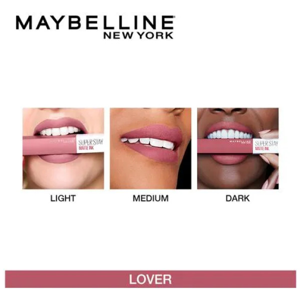 Maybelline New York Super Stay Matte Ink Liquid Lipstick 15 Lover