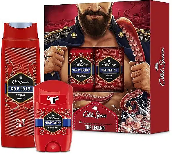 Old Spice Long Lasting Captain Deodorant Stick 50g