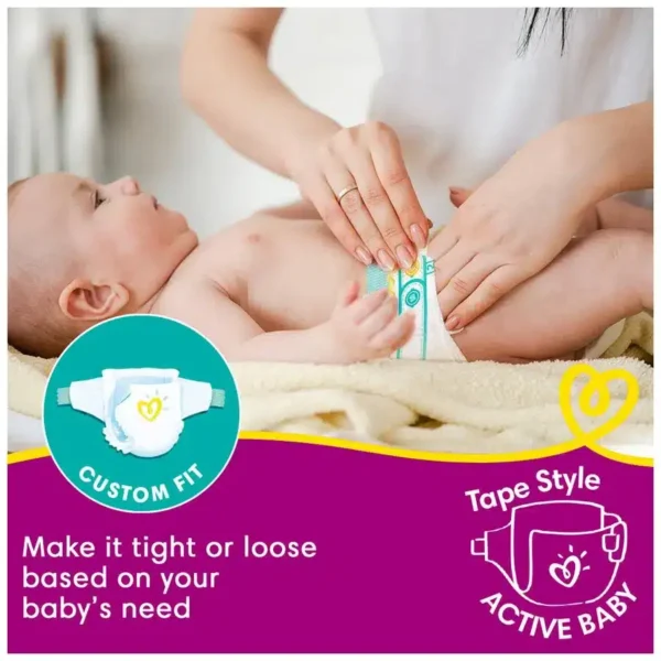 Pampers Active Baby Taped Diapers Large size diapers 78 count