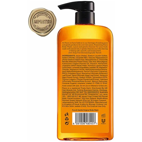 Pears Original Body Wash 500ml