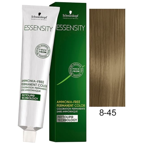 Schwarzkopf Essensity No Ammonia Hair Color 8-45 Light Beige Gold Blonde