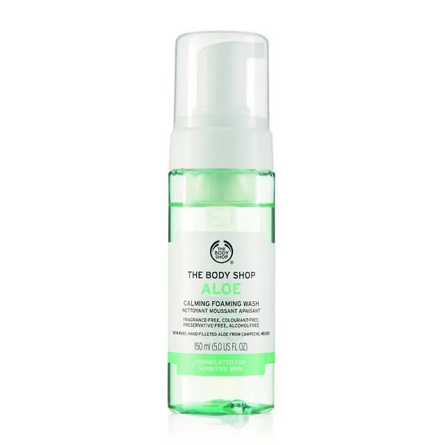 The Body Shop Foaming Aloe Vera Facial Wash 150ml