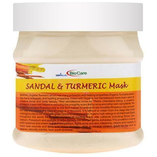 GEMBLUE BioCare Sandal and Turmeric Mask 500 ml - Image 2