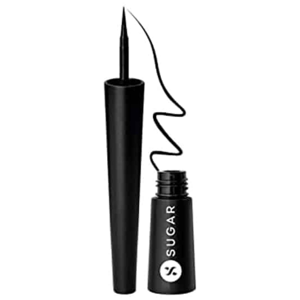 SUGAR Cosmetics - Gloss Boss - 24HR Eyeliner - 01 Back In Black