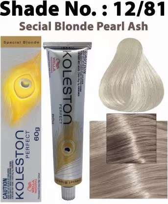 Wella Koleston Perfect Hair Color 12/81 Special Blonde Pearl Ash 60 ml
