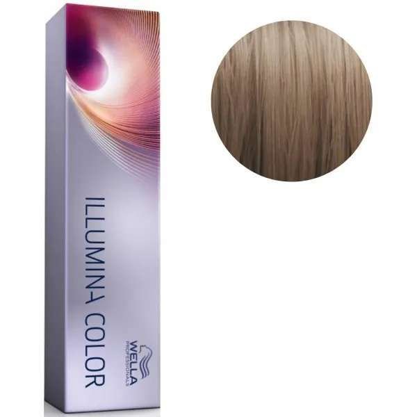 Wella Professionals Illumina Hair Color 8/1 Light Ash Blonde.