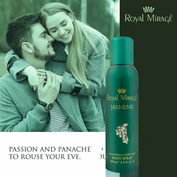 Royal Mirage Jasmine Perfumed Body Deodorant Spray 200ml
