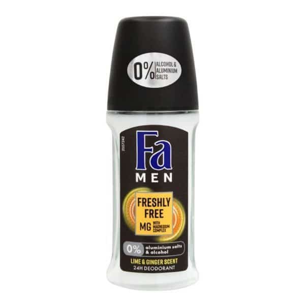 Fa Roll On Freshly Free Deodorant For Men 50ml