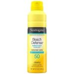 Neutrogena Beach Defense Sunscreen Spray SPF50 Water Resistant Sunscreen Body Spray 184G
