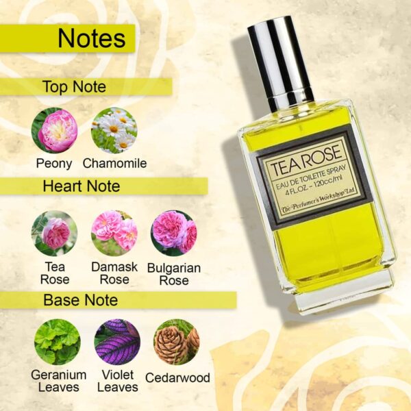 Tea Rose EDT Perfume For Women 120ml - Image 6