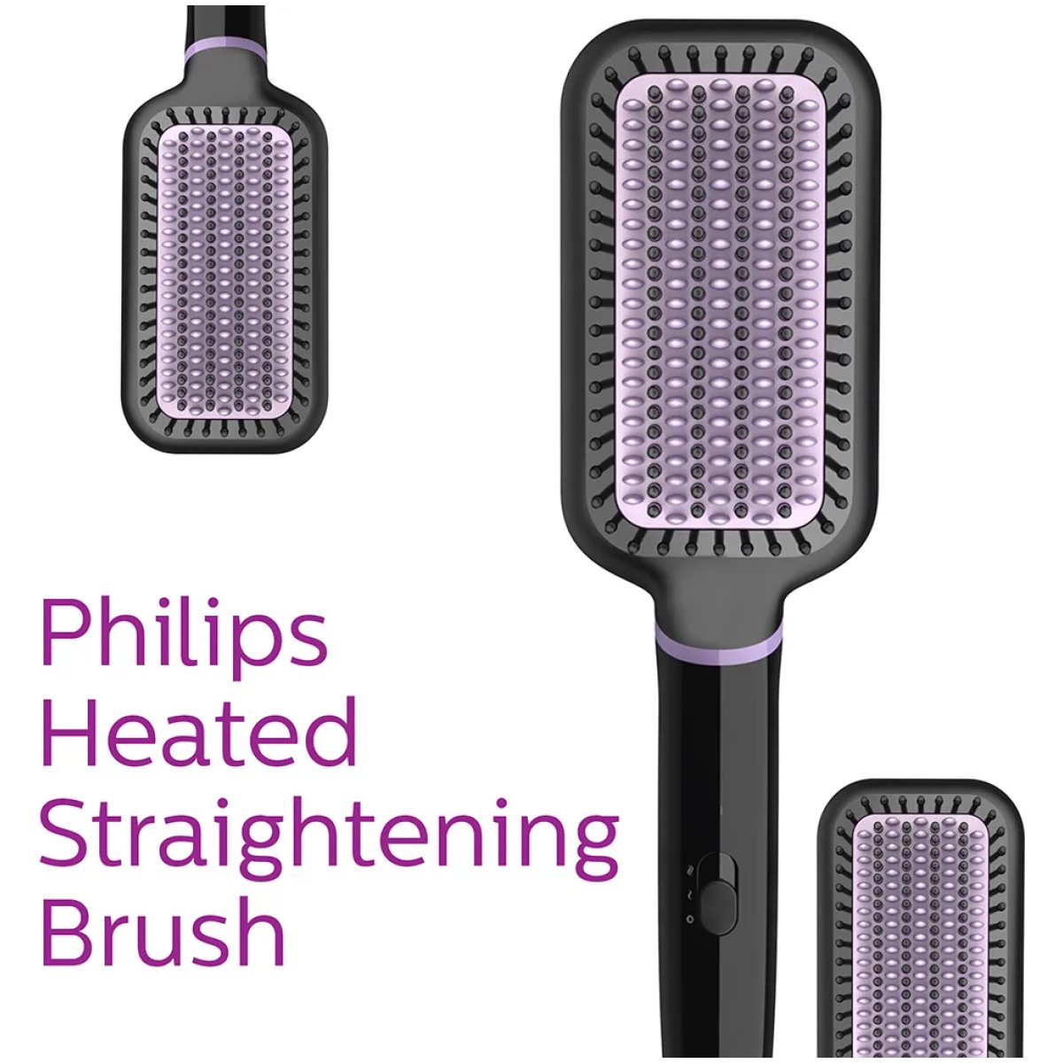 Philips Heated Straightening Hair Brush BHH880/10