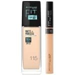 Maybelline Fit Me Matte Liquid Foundation 115 Ivory SPF22