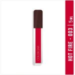 Colorbar Power Kiss Vegan Matte Lipcolor 003 Hot Fire