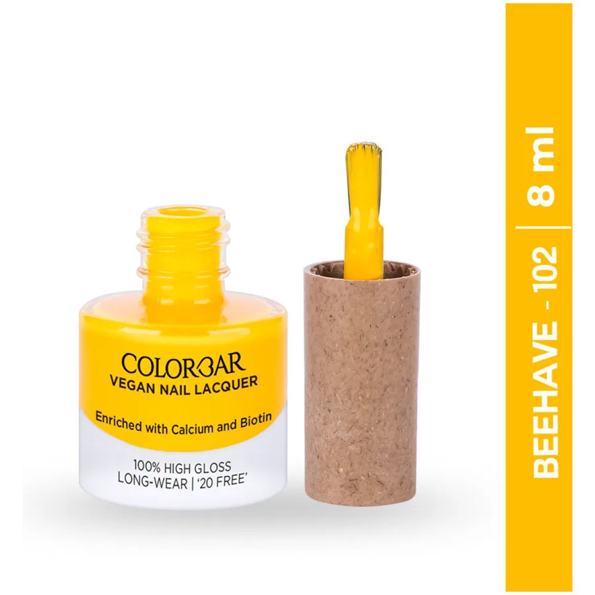 Colorbar Vegan Nail Lacquer 102 Beehave