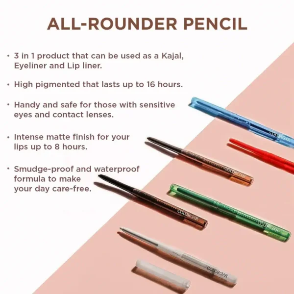 Colorbar ALL-Rounder Pencil 002 Rich Ruby