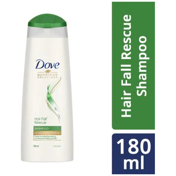 Dove Hair Fall Rescue Shampoo For Weak Hair, 180 ml