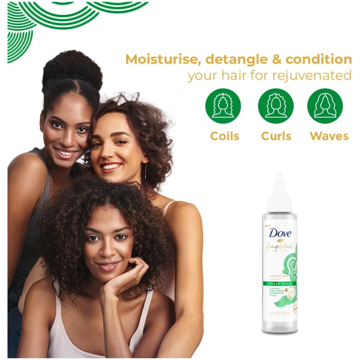 Dove Hydration Boost Scalp Tonic