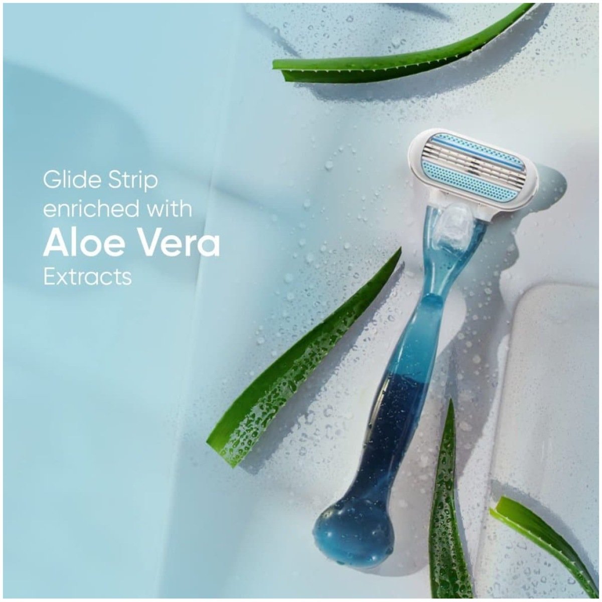 Gillette Venus Hair Removal Razor With Aloe Extract For Women