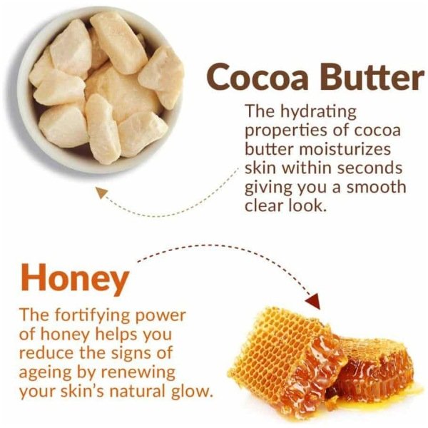Kara Face Wipes Moisturizing Cocoa Butter & Honey 30 Wipes