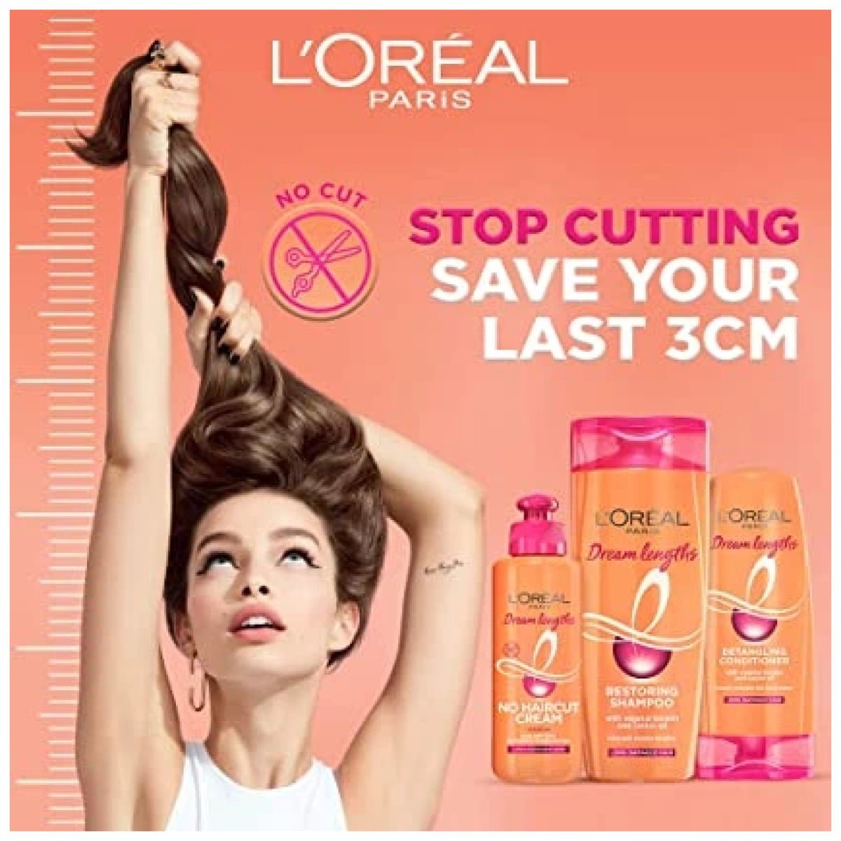 L'Oreal Paris Dream Lengths Conditioner 192.5 ml