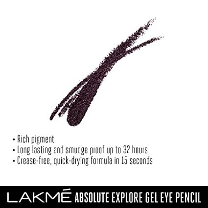 Lakme Absolute Explore Eye Pencil Mysterious Black