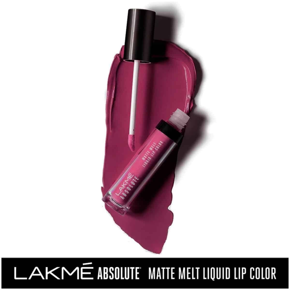 Lakme Absolute Matte Melt Liquid Lip Color 530 Mulberry Feast 6ml