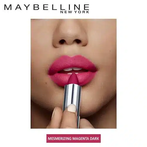 Maybelline New York Color Sensational Creamy Matte Lipstick 680 Mesmerizing Magenta