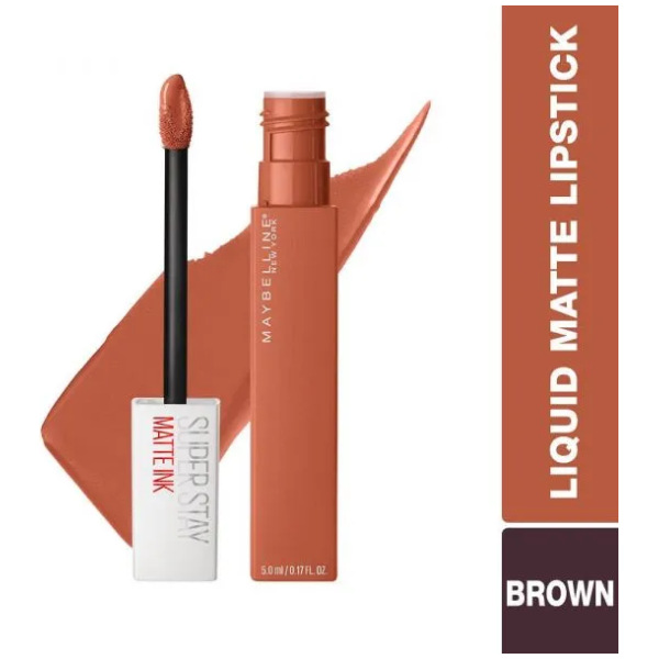 Maybelline New York Super Stay Matte Ink Liquid Lipstick, 75 Fighter