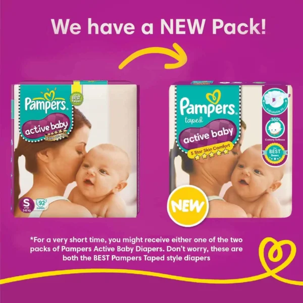 Pampers Active Baby Diapers XL