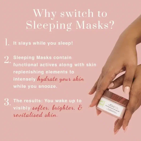 PureSense Anti-Ageing Sleeping Mask with Retinol & Rosehip Oil 50G