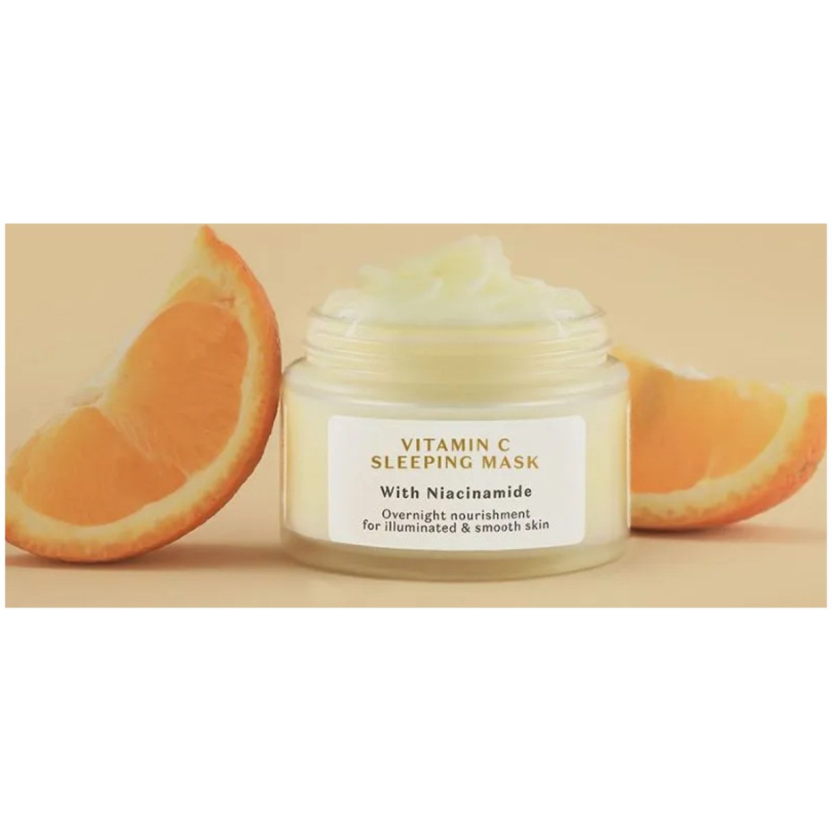 PureSense Vitamin C Sleeping Mask With Niacinamide & Hyaluronic Acid 50G