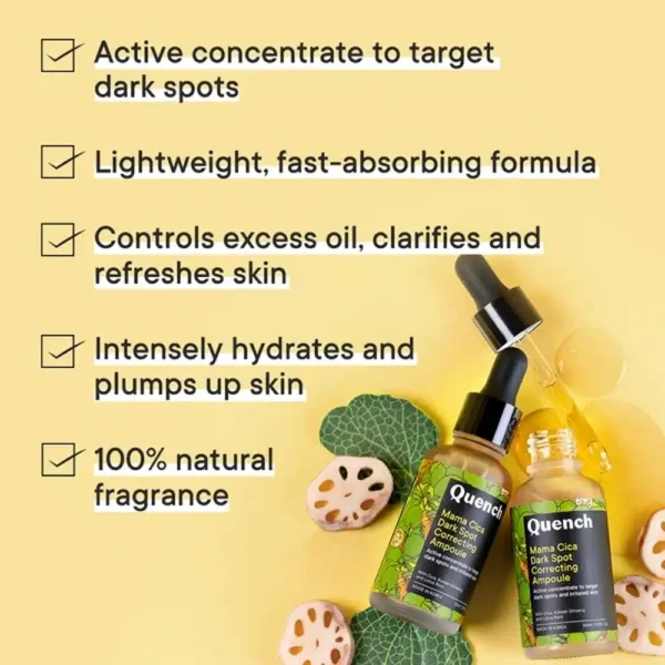 Quench Botanics Mama Cica Dark Spot Correcting Ampoule 30ml