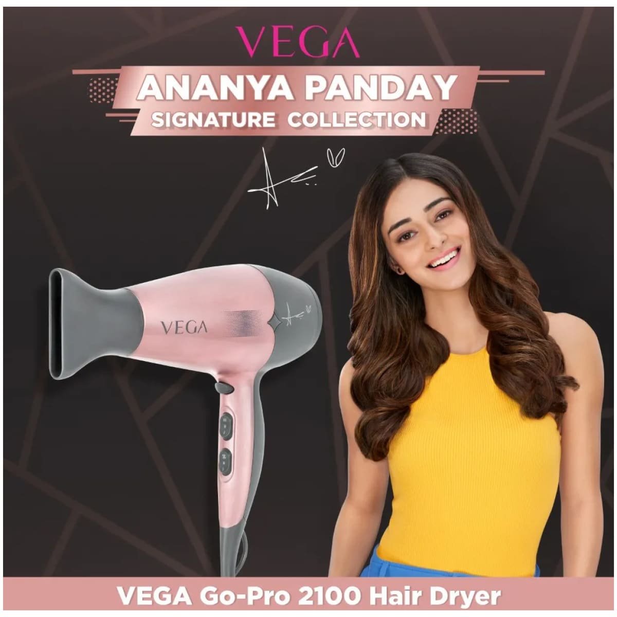 VEGA Go-Pro 2100 Hair Dryer VHDH-25