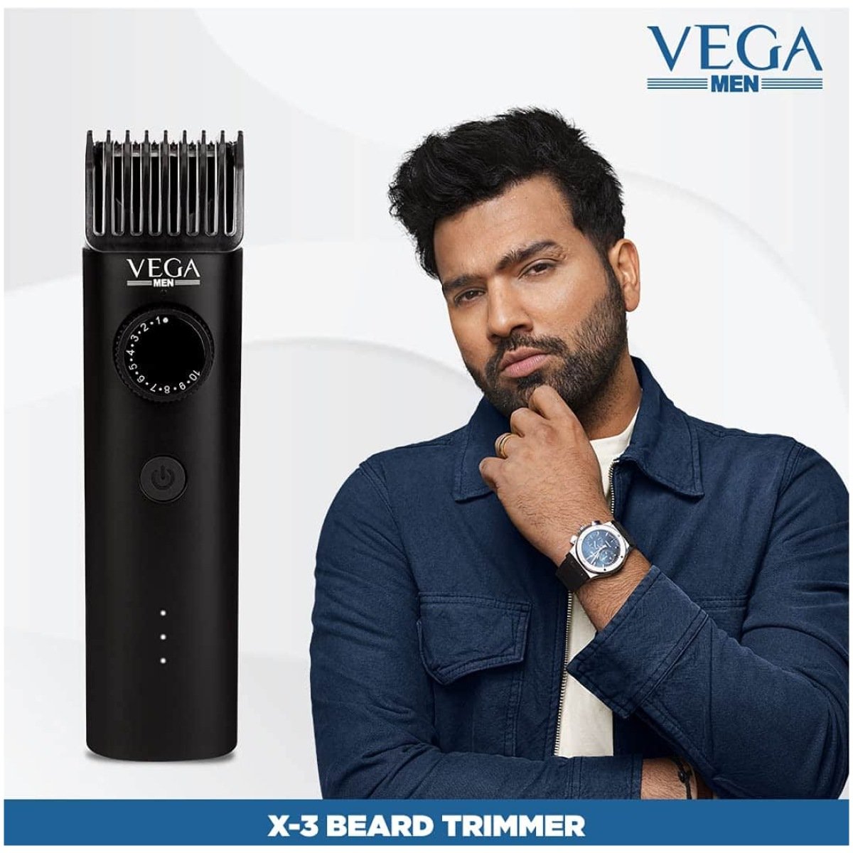 VEGA Men X3 Beard Trimmer For Men (VHTH-24)