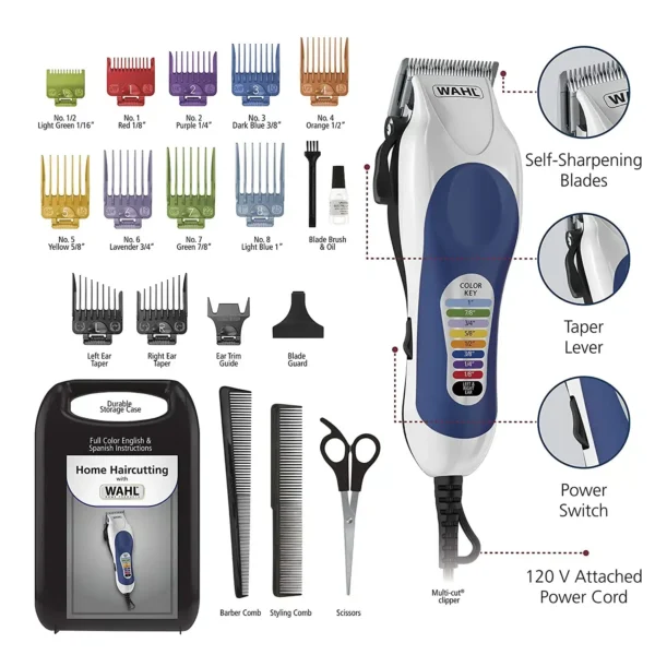 Wahl Color Pro Cordless Hair Clipper For Men