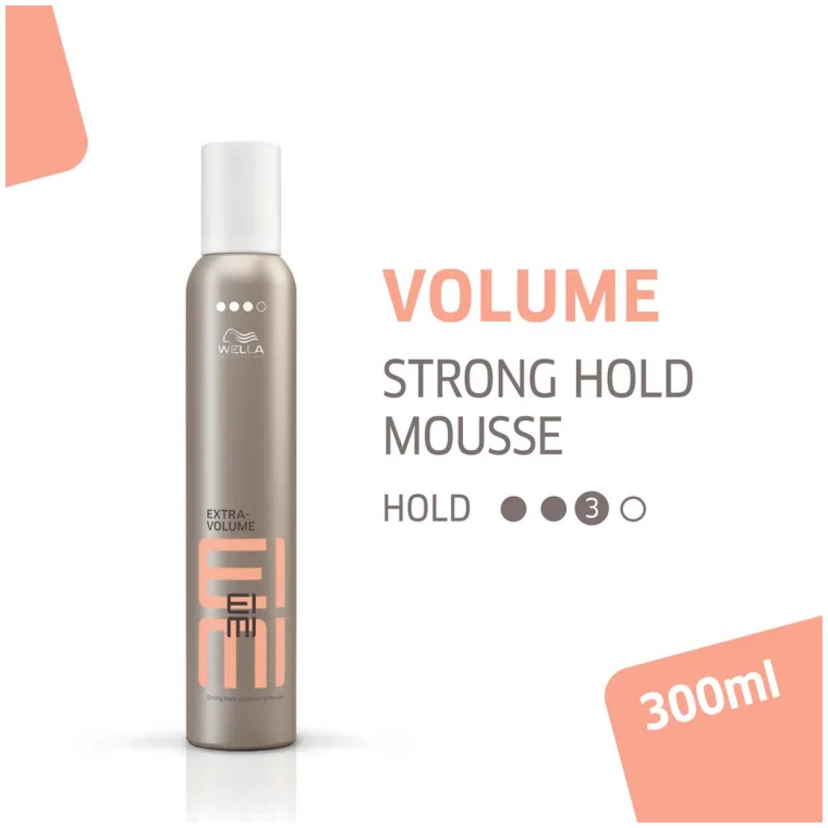 Wella Professionals EIMI Extra Volume Strong Hold Volumizing Mousse (300ml)