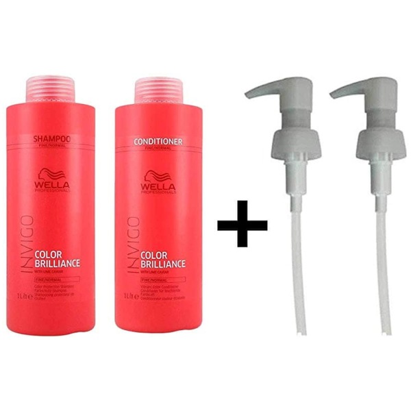 Wella Professionals INVIGO Color Brilliance Shampoo (1000ml) - Image 2