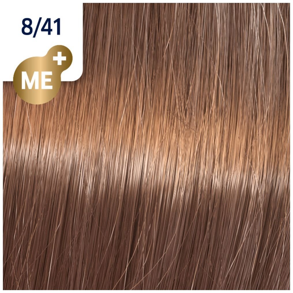 Wella Professionals Koleston Vibrant Reds Hair Color 60Gm 8/41 Light Blonde Red Ash