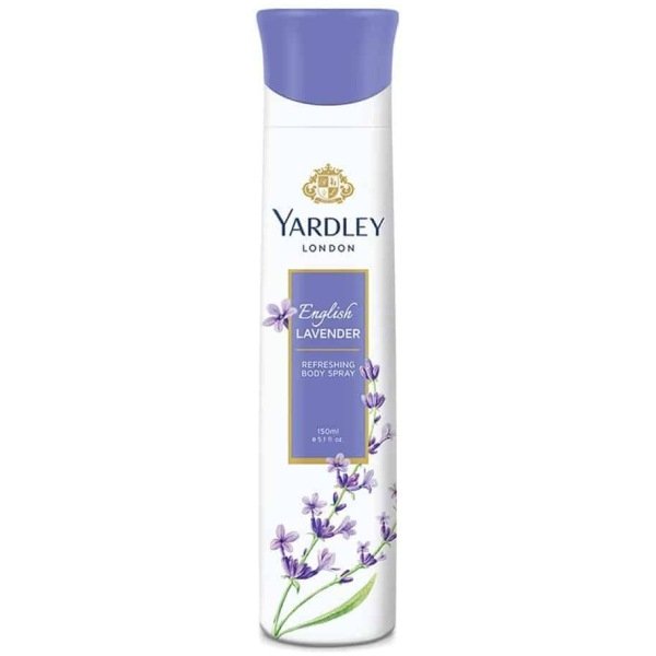 Yardley London English Lavender Refreshing Deodorant Body Spray 150ml