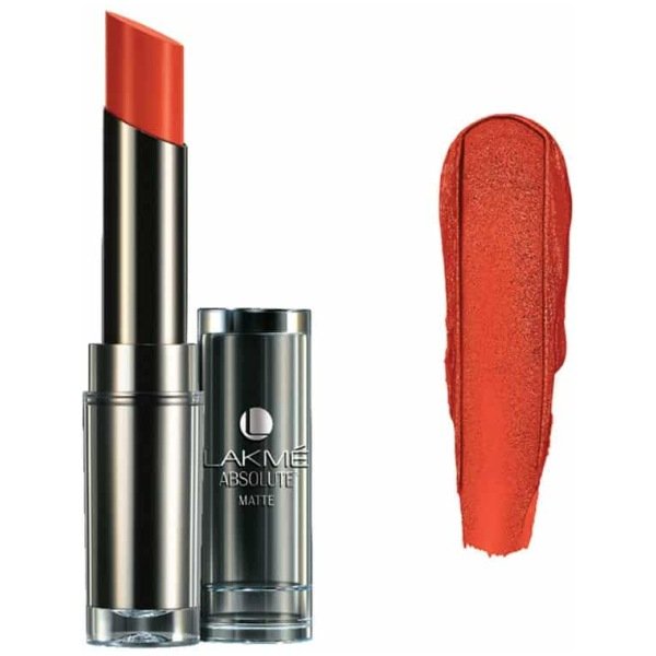 Lakme Absolute Matte Lipstick Coral Flare