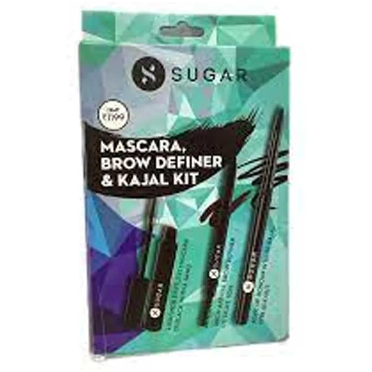 Sugar Mascara Brow & kajal Kit