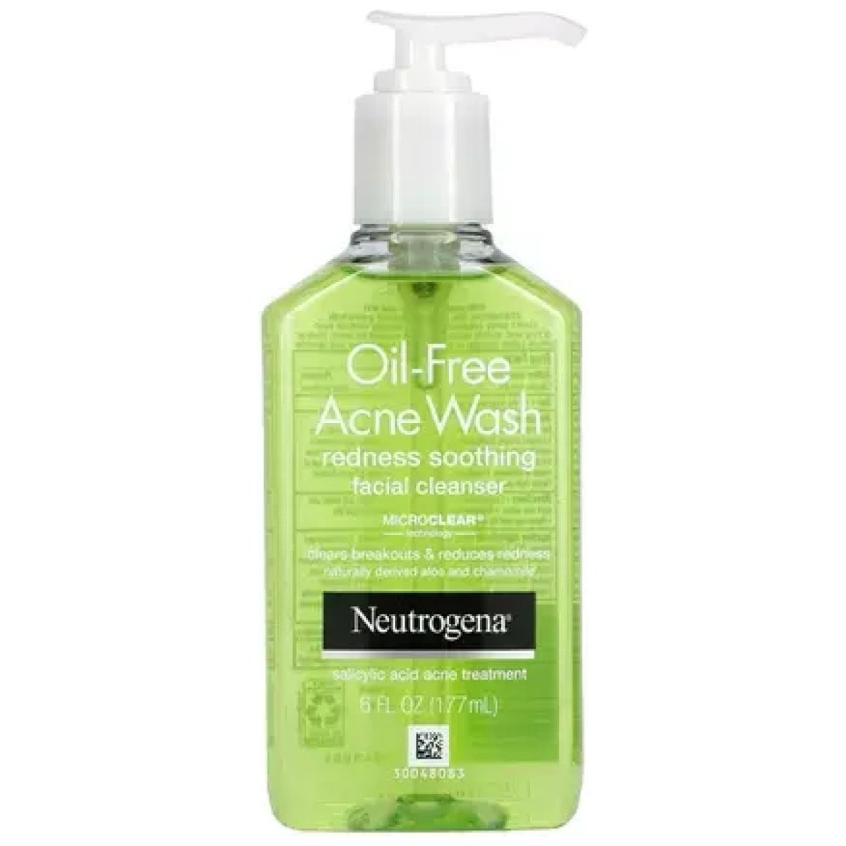 Neutrogena Oil-Free Acne Wash Redness Soothing Facial Cleanser 177ml