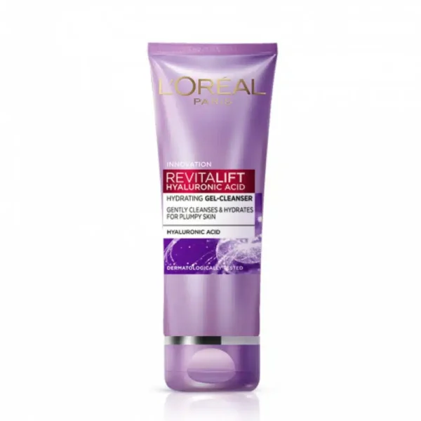 L'Oreal Paris Revitalift Hyaluronic Acid Hydrating Gel Cleanser 50Ml