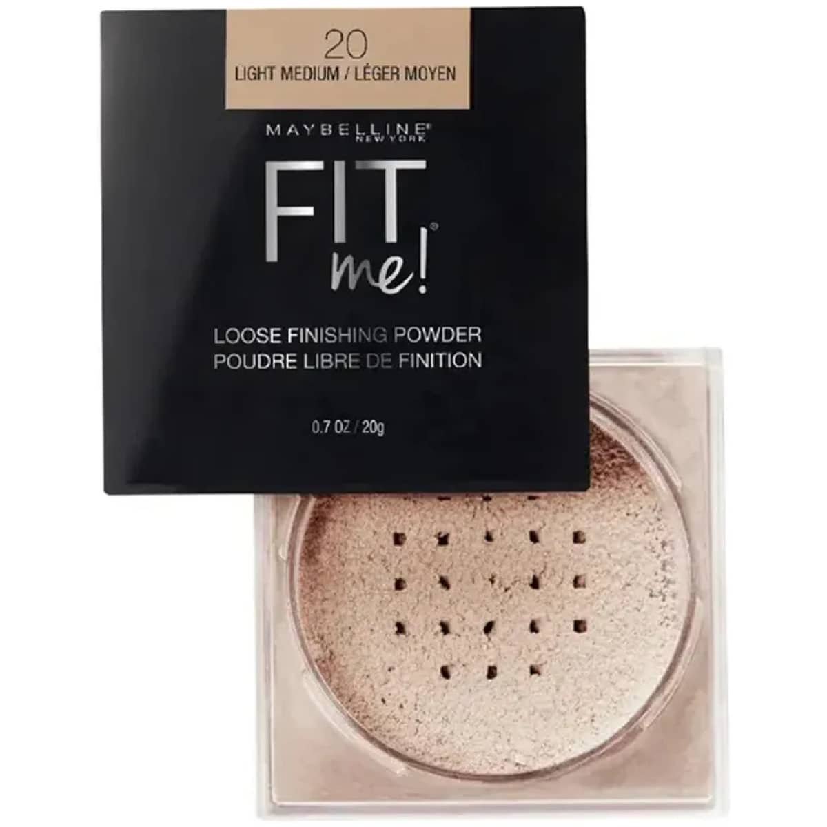 Maybelline New York Fit me Loose Finishing Powder 20 Light Medium