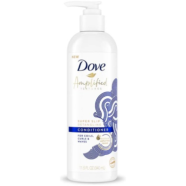 Dove Amplified Super Slip Detangling Conditioner For Frizzy Hair
